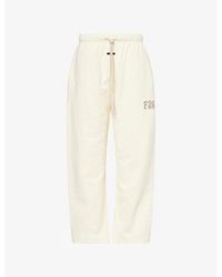 Fear Of God - Classic-Fit Logo-Embroidered Cotton-Fleece Jogging Bottoms - Lyst
