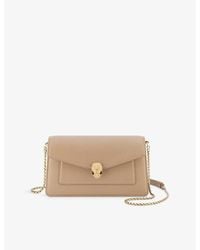 BVLGARI - Serpenti Forever Small Leather Shoulder Bag - Lyst
