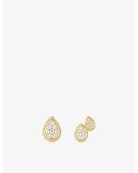 Boucheron - Serpent Bohème Asymetrical Xs 18Ct- And 0.81Ct Diamond Clip-On Single Earring - Lyst
