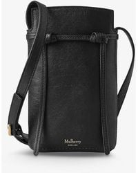 Mulberry - Clovelly Leather Phone Pouch - Lyst