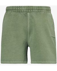 Carhartt - Duster Brand-embroidered Cotton-jersey Shorts - Lyst