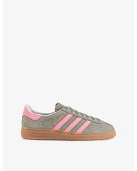adidas - Munchen Suede Trainers - Lyst