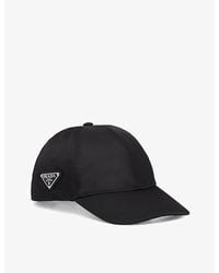 Prada - Re-Nylon Logo-Plaque Baseball Cap - Lyst