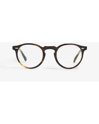 Oliver Peoples - Gregory Peck Round-frame Glasses - Lyst