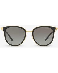 Michael Kors - Mk1010 Adrianna I Round-frame Sunglasses - Lyst