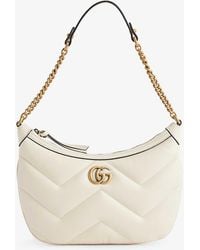 Gucci - Marmont Quilted-leather Shoulder Bag - Lyst