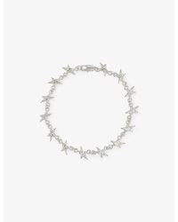 Twojeys - Organic Star Sterling-Plated Brass Bracelet - Lyst