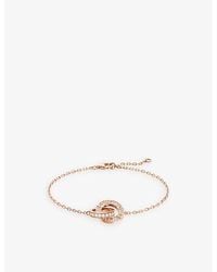 Cartier - Love 18Ct- And 0.30Ct Diamond Bracelet - Lyst