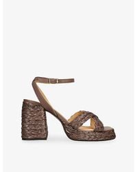 Castañer - Valeriette Heeled Espadrille Sandals - Lyst