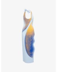 Ph5 - Noah Halterneck Knitted Midi Dress - Lyst