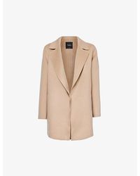 Theory - Clairene Boxy-fit Wool And Cashmere-blend Jacket - Lyst