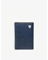 Aspinal of London - Double Fold Leather Card Holder - Lyst