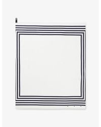 HUGO - Branded Square Woven Bandana - Lyst