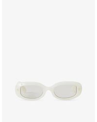 JOSEPH - Bahia Oval-Frame Acetate Sunglasses - Lyst