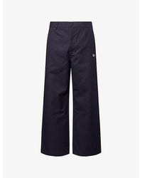 KTZ - La Dodgers Mlb Embroidered Cotton Chino Trousers - Lyst