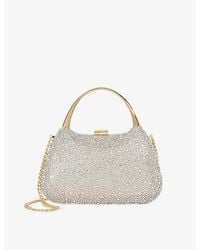Dune - Beamings Diamante-Embellished Clutch Bag - Lyst
