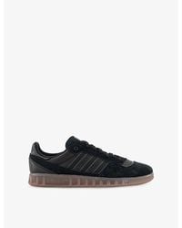 adidas - Handball Leather And Suede Trainers - Lyst