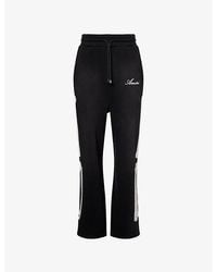 Amiri - Bones Oversized Cotton-Jersey Jogging Bottoms - Lyst