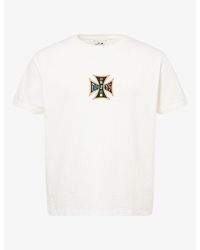 Twojeys - Axis Logo-Print Cotton T-Shirt - Lyst
