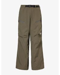 The North Face - Belted Straight-Leg Soft-Shell Trousers - Lyst