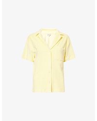 Hunza G - Cuban Short-Sleeve Terry Toweling Shirt - Lyst
