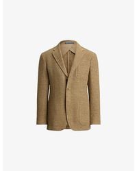 Polo Ralph Lauren - Summer Tweed Tailored-Fit Linen, Silk And Wool Blazer - Lyst
