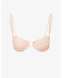 Cheap Monday - Cala Roja Underwired Bikini Top - Lyst