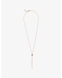 Kismet by Milka - Cosmic Comet Metal And 0.16Ct Diamond Pendant Necklace - Lyst