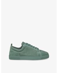 Christian Louboutin - Louis Junior Suede Trainers - Lyst