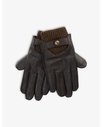 Dents - Touch Leather Touchscreen Gloves - Lyst