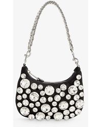 Moschino - Still Life With Heart Satin Shoulder Bag - Lyst