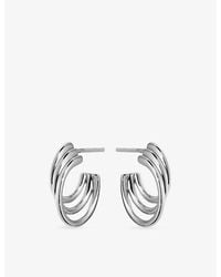 Shaun Leane - Bound Size 3 Sterling- Hoop Earrings - Lyst
