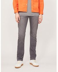 PAIGE - Federal Slim-fit Tapered Jeans - Lyst