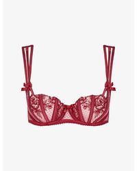 Agent Provocateur - Rosia Underwired Lace Bra - Lyst