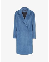 Whistles - Lana Wool-blend Cocoon Coat - Lyst