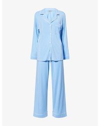 Eberjey - Gisele Long-Sleeve Modal-Jersey Pyjama Set - Lyst