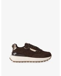 Kurt Geiger - Metro Suede Trainers - Lyst