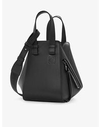 Loewe - Hammock Compact Leather Top-Handle Bag - Lyst