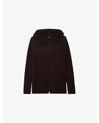 Zadig & Voltaire - Cosya Hooded Wool And Cashmere Cardigan - Lyst