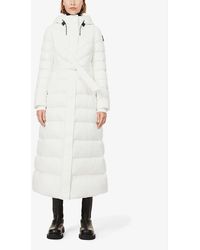 Mackage Calina Quilted Shell-down Coat - White