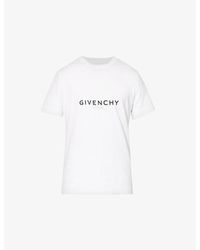 Givenchy - Logo-print Oversized Cotton-jersey T-shirt Xx - Lyst