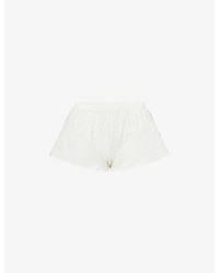 Hunza G - Seersucker Resort Swim Shorts - Lyst