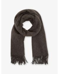 Reiss - Picton Wool And Cashmere Scarf - Lyst