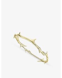 Shaun Leane - Rose Thorn-Plated Vermeil Bracelet - Lyst