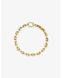 Missoma - Mariner 18Ct- Plated Steel Chain Bracelet - Lyst