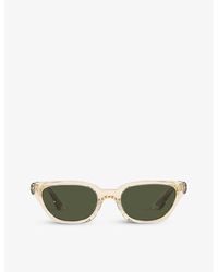 Oliver Peoples - Ov5512su Tinted-lens Irregular-shape Acetate Sunglasses - Lyst