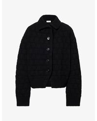 Dries Van Noten - Terino Textured Wool-And-Cashmere Cardigan - Lyst