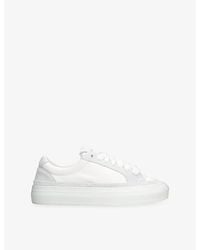 NUMERIS - Athena Skate Leather Trainers - Lyst