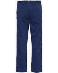 Polo Ralph Lauren - Sailing Belt-loop Straight-leg Relaxed-fit Cotton Trousers - Lyst