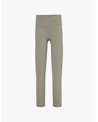 ADANOLA - Ultimate Wrap-Over Regular Workout Leggings - Lyst